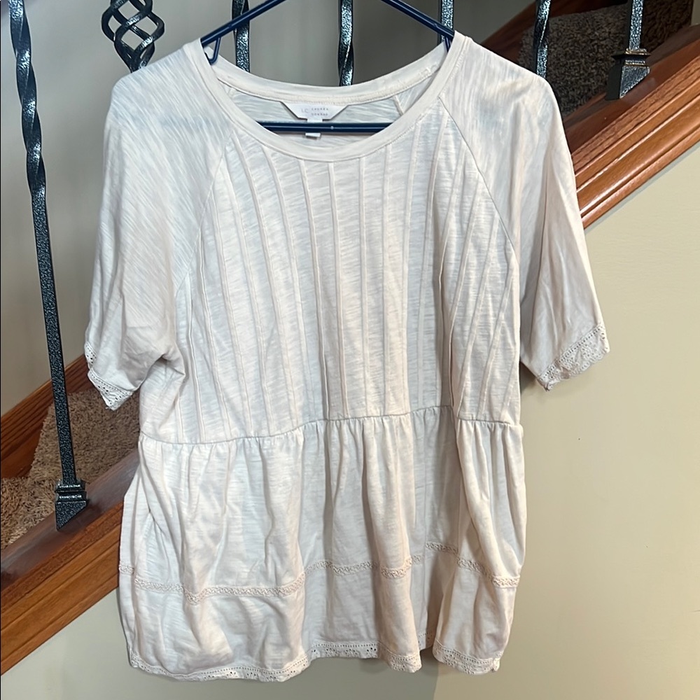 Women's Cream Top